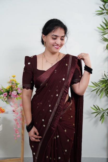 Viscose dying saree-SLS50
