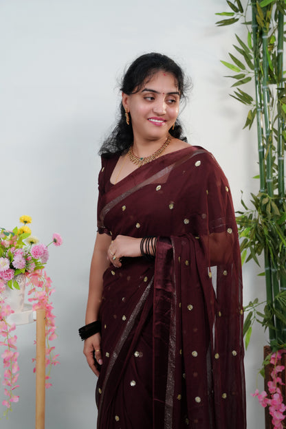 Viscose dying saree-SLS50