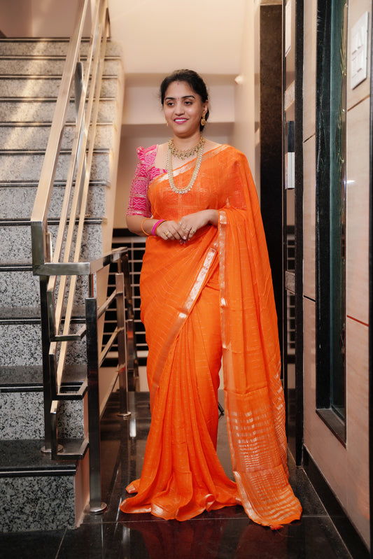 Pure Viscose saree-SLS51