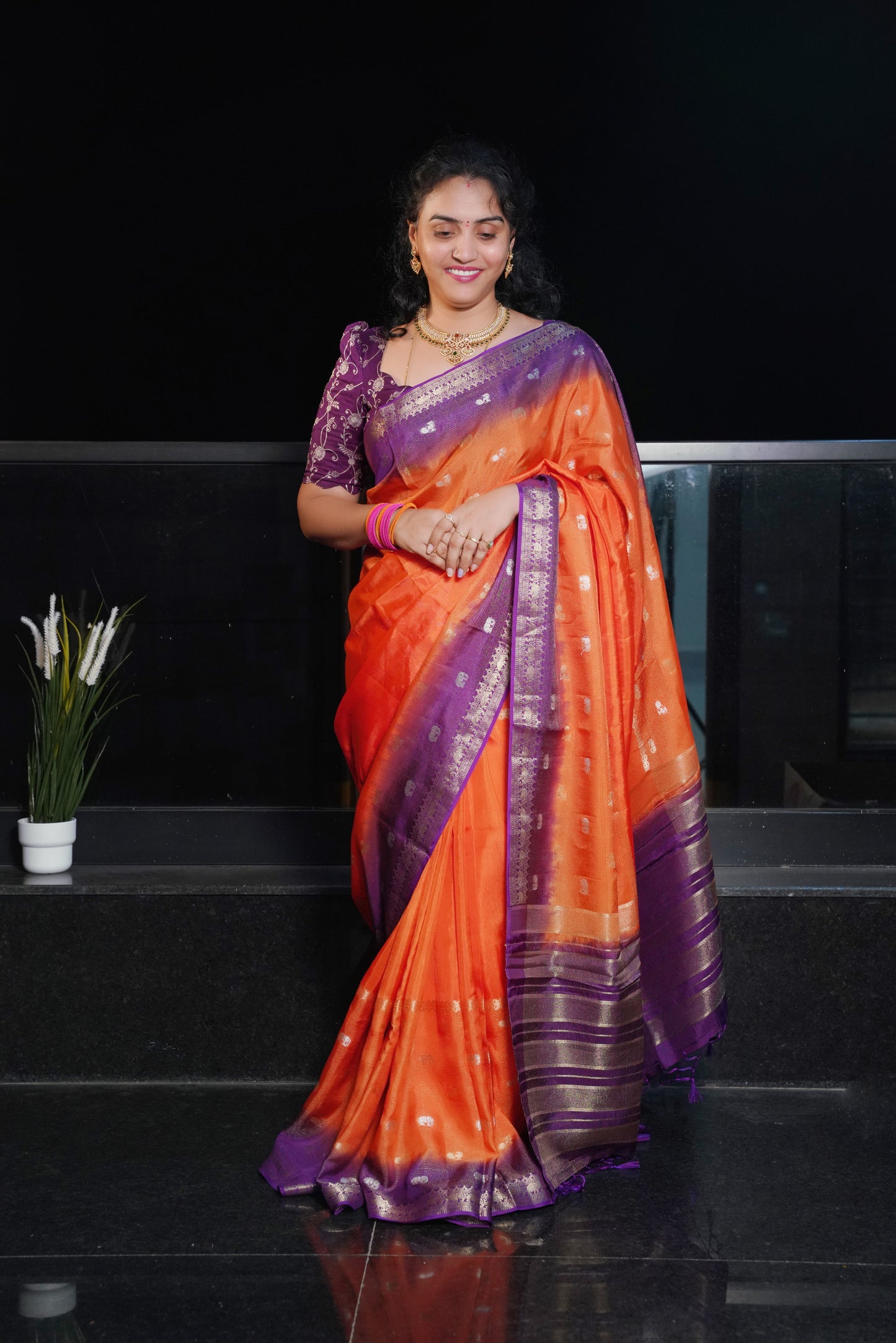 Mysoor silk saree-SLS53