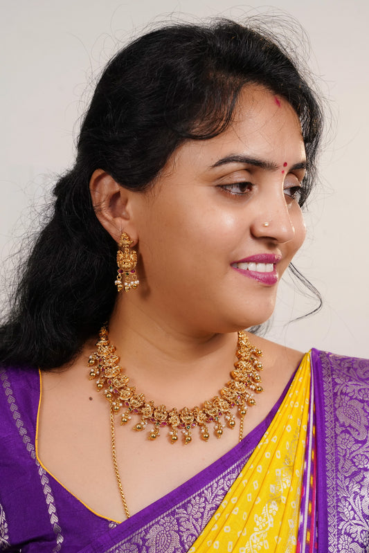 Neck set (Lakshmi Devi) - SLS51J