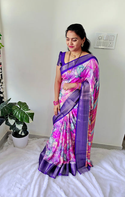 Saree un stiched blouse code SLS 372