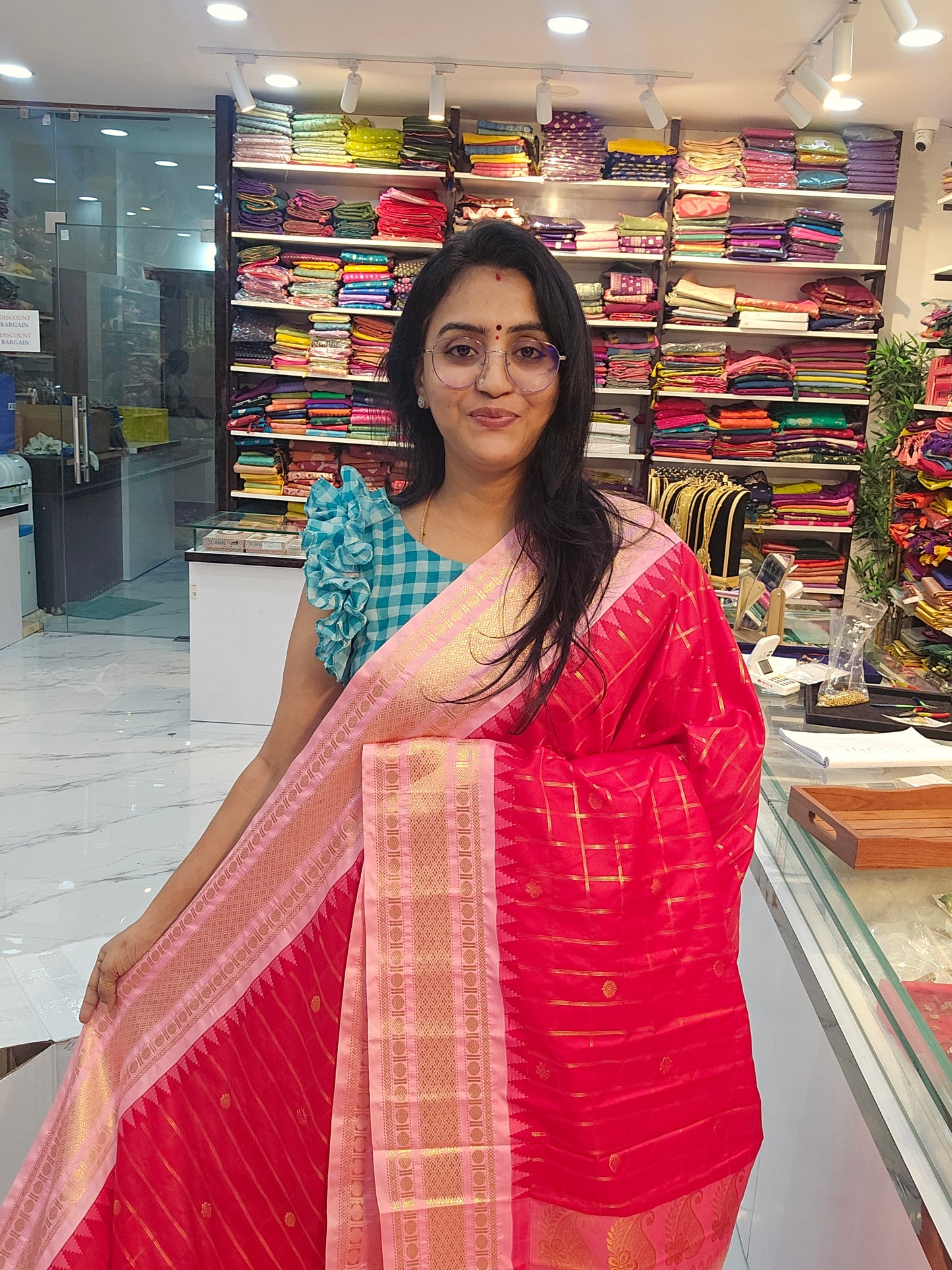Saree un stitch blouse code SLS 683