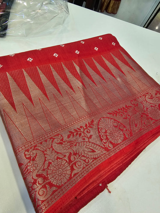 Saree un stiched blouse code SLS 303