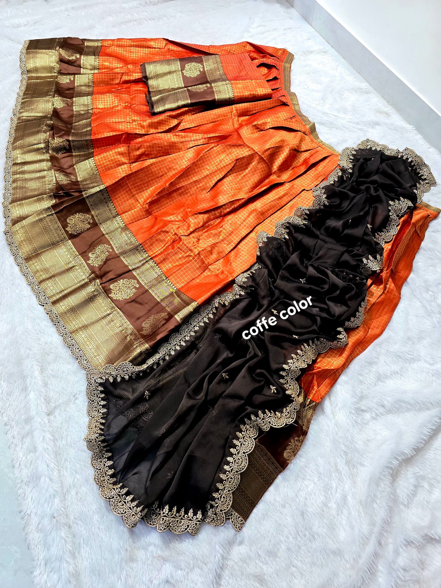 Sami stiched Lehanga set  code SLS 601