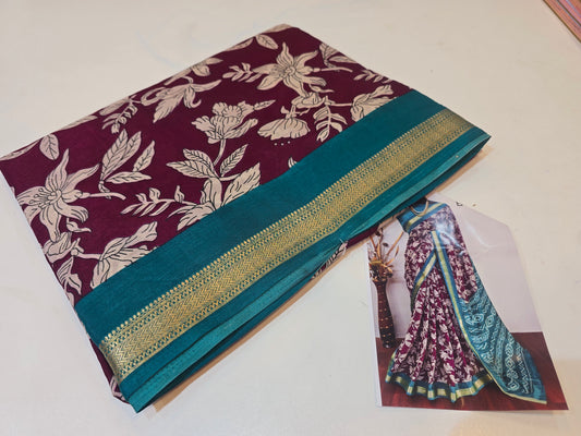 Saree un stiched blouse code SLS 309