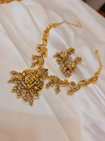 Neck set with earrings Code SLS 325J