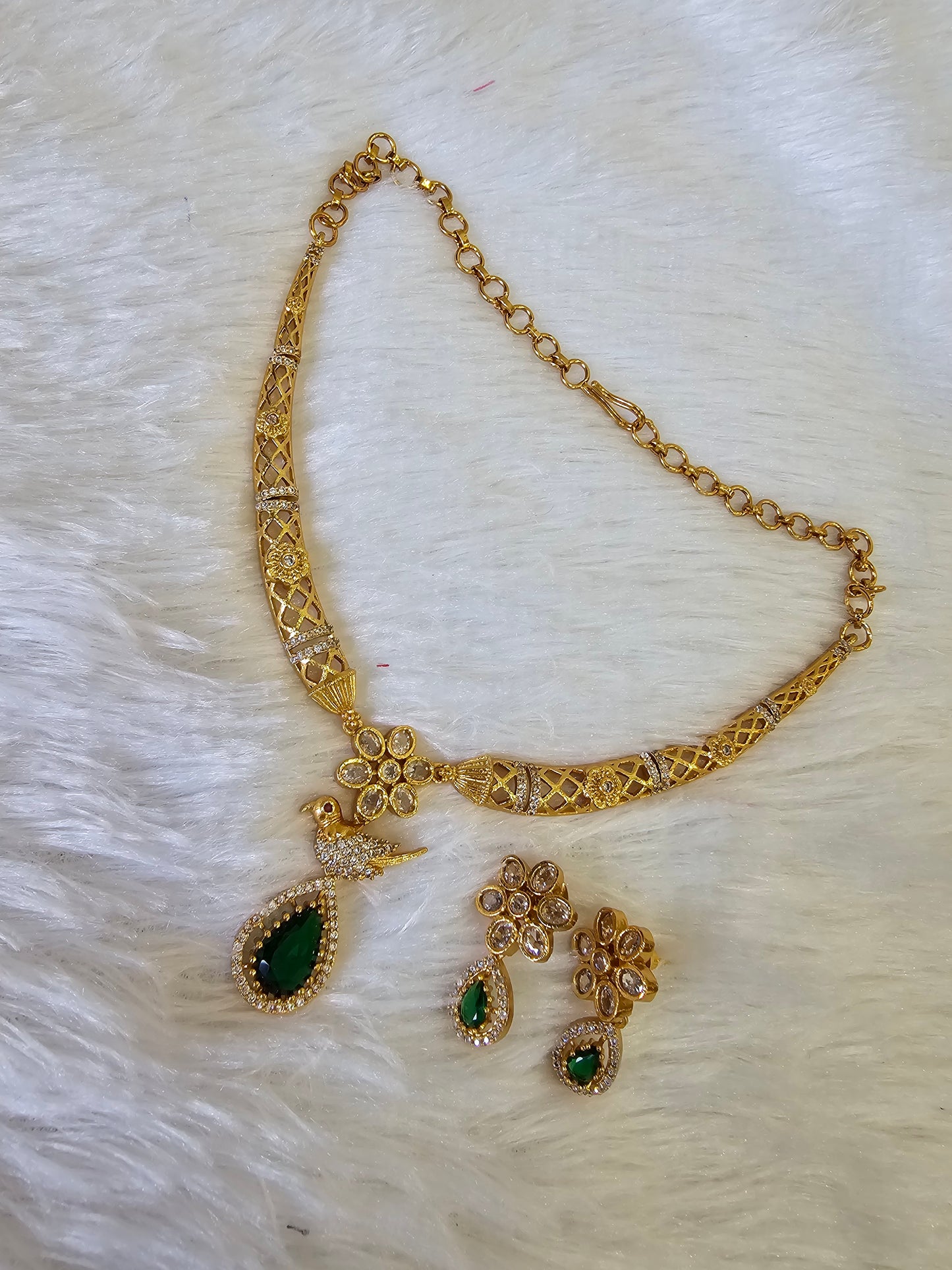 Neck set with earrings  code SLS 359 J