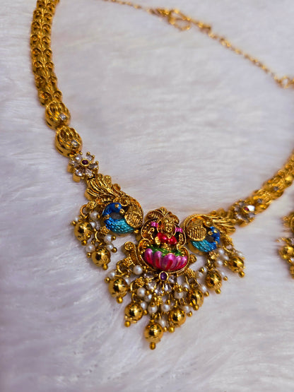 Neck set with earrings Code SLS  391 J