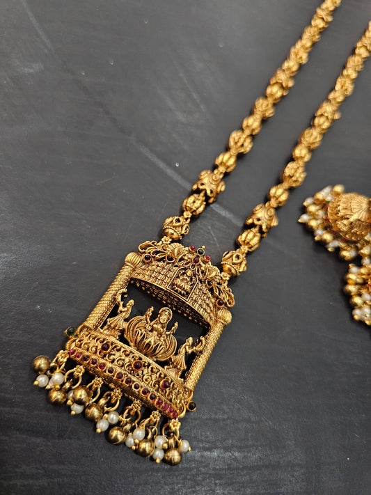 Mala set with earrings code SLS 518J