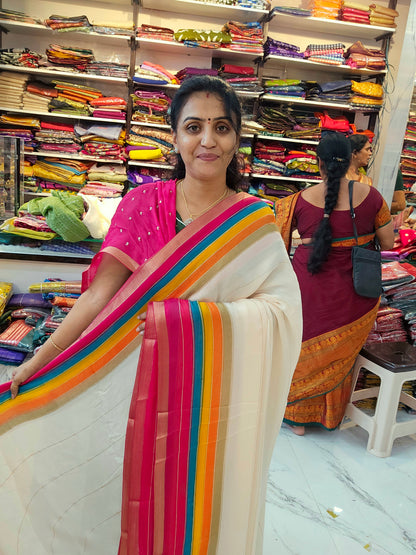 Saree un stiched blouse code SLS 690