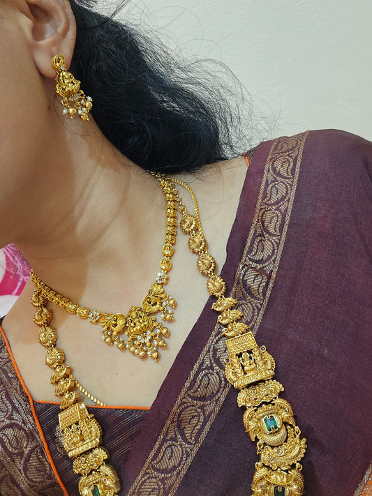 Neck set with earrings code SLS 234 J