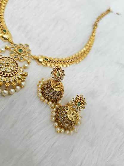 Neck set with earrings code SLS 434J