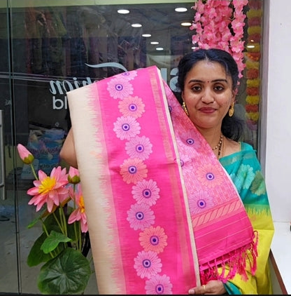 Saree un stitched blouse -SLS 65