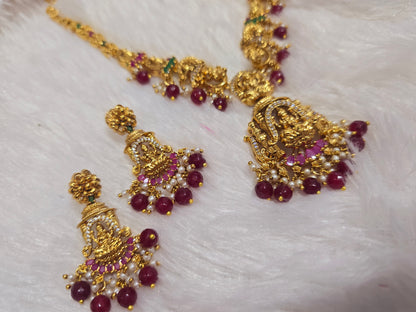 Rubi Neck set with earrings Code SLS 353J