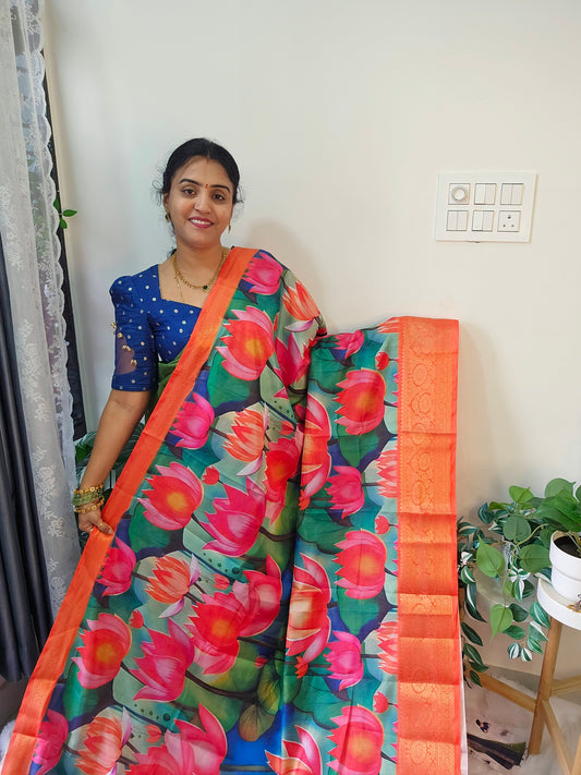 Saree un stiched blouse code SLS 511