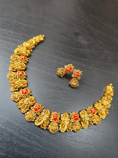 Neck set with earrings code SLS 582J