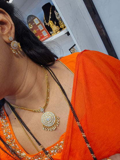 Neck set with earrings code SLS 758J