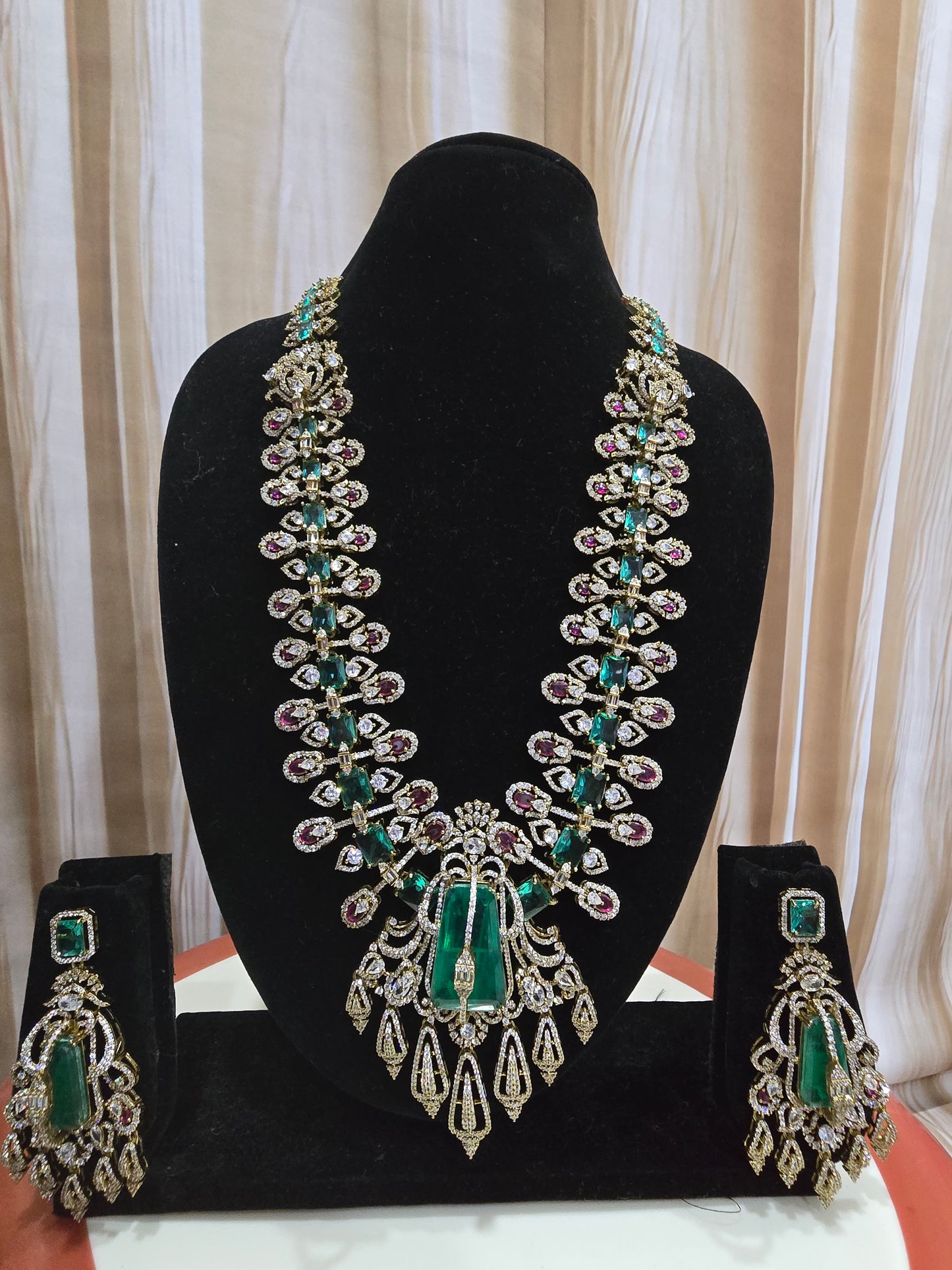 Rani  haram  Neck set with earinges 761J