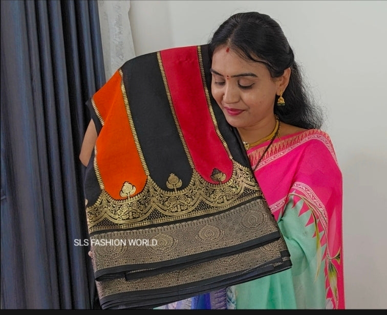 Saree un stiched blouse code SLS 521