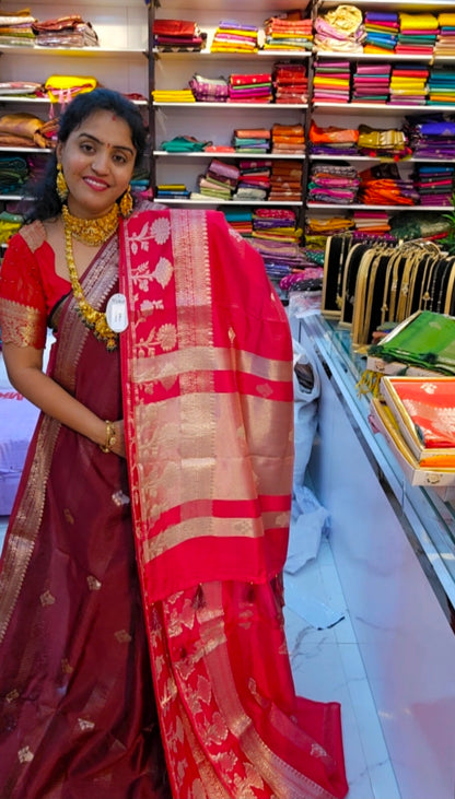 Saree un stiched blouse code SLS 527