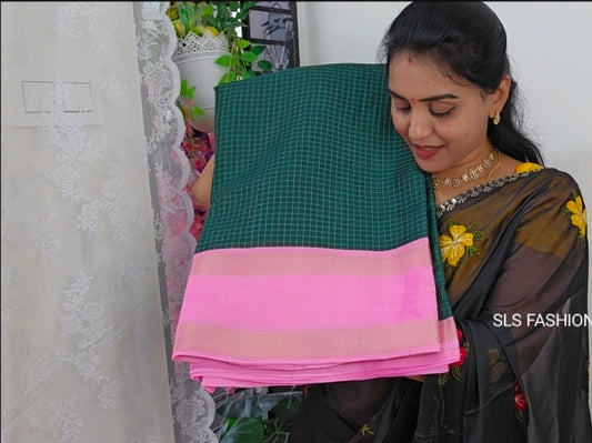 Saree un stiched blouse code SLS 634