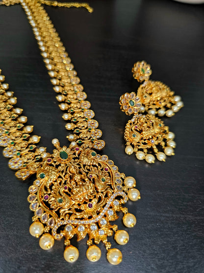 Long set with earrings code SLS  801J