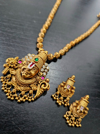 Mala with earrings code SLS 519J