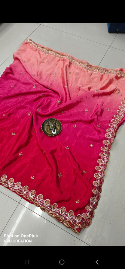 Code SLS 08 saree un stiched blouse