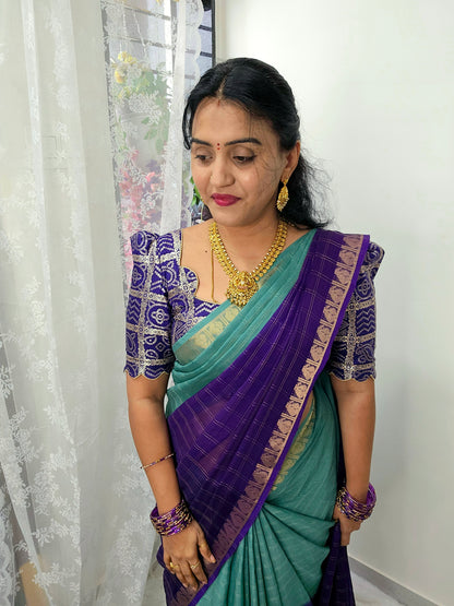 Saree full stiched blouse code SLS 505