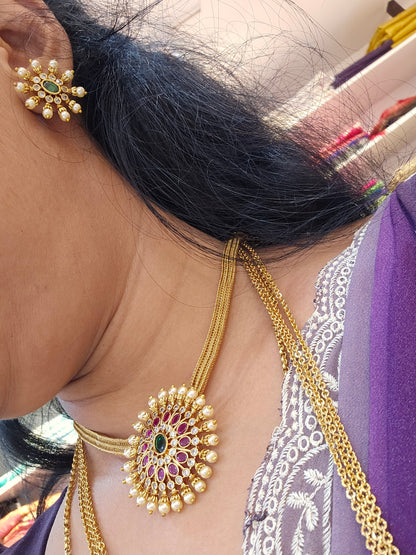 Next set with earrings Code : SLS 106