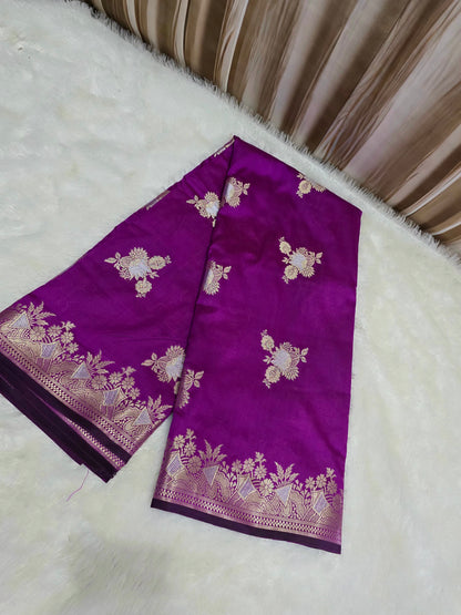 Saree un stiched blouse code SLS 641