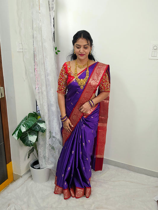 Saree un stiched blouse code SLS 555