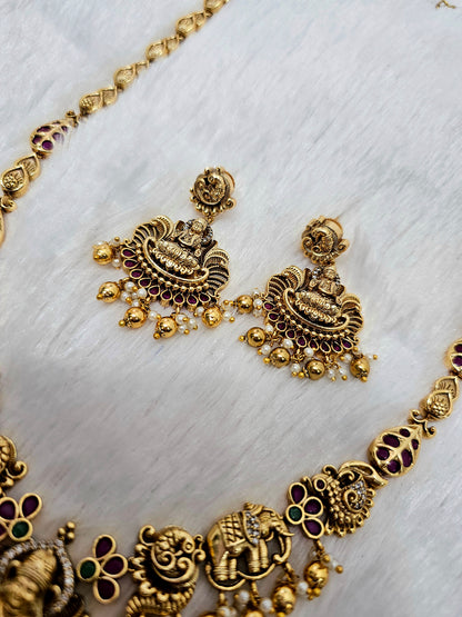 Long set with earrings Code SLS 433J