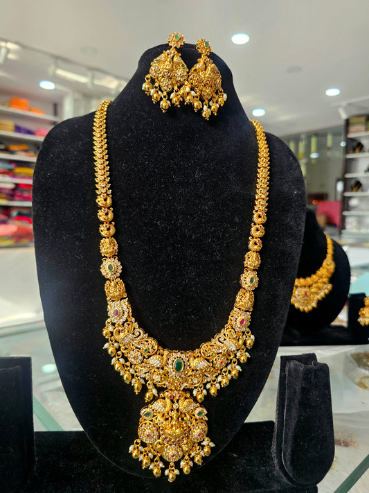 Long set with earrings code SLS 908J