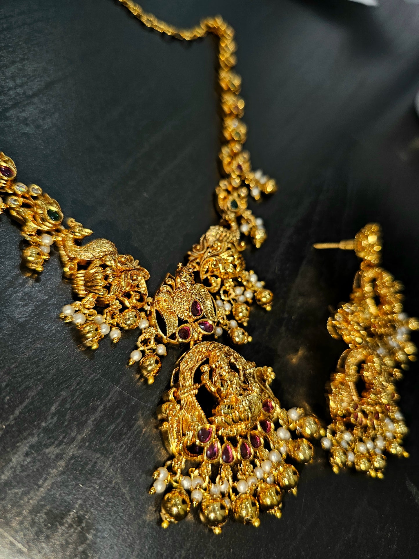 Neck set with earrings code SLS 441J