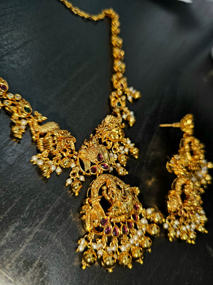Neck set with earrings code SLS 441J