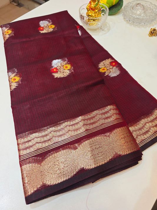 Saree un stiched blouse code SLS 228