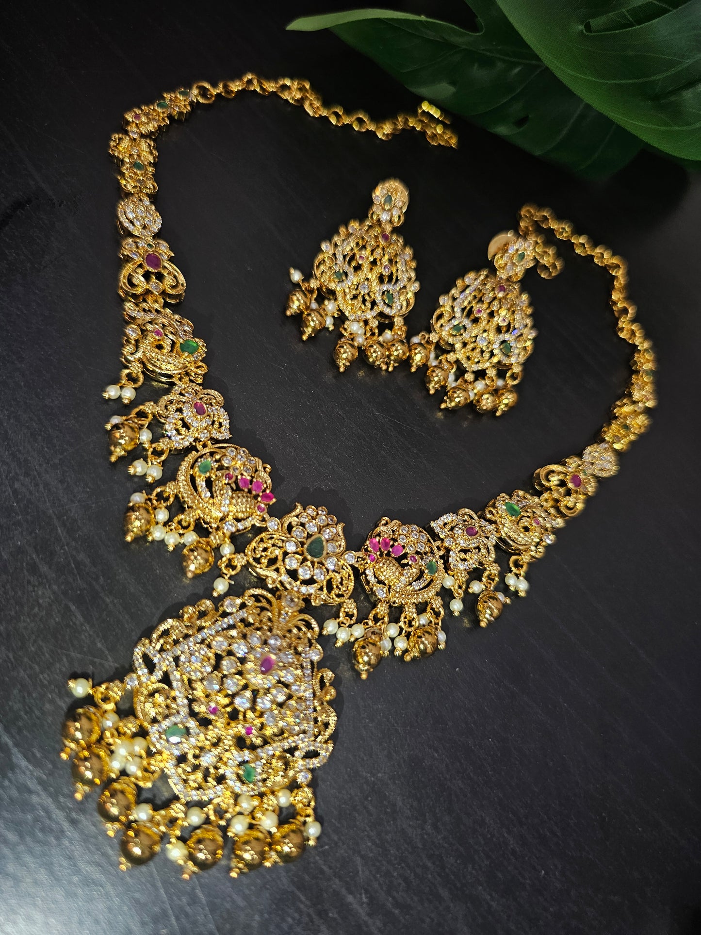 Neck set with earrings code SLS 805J