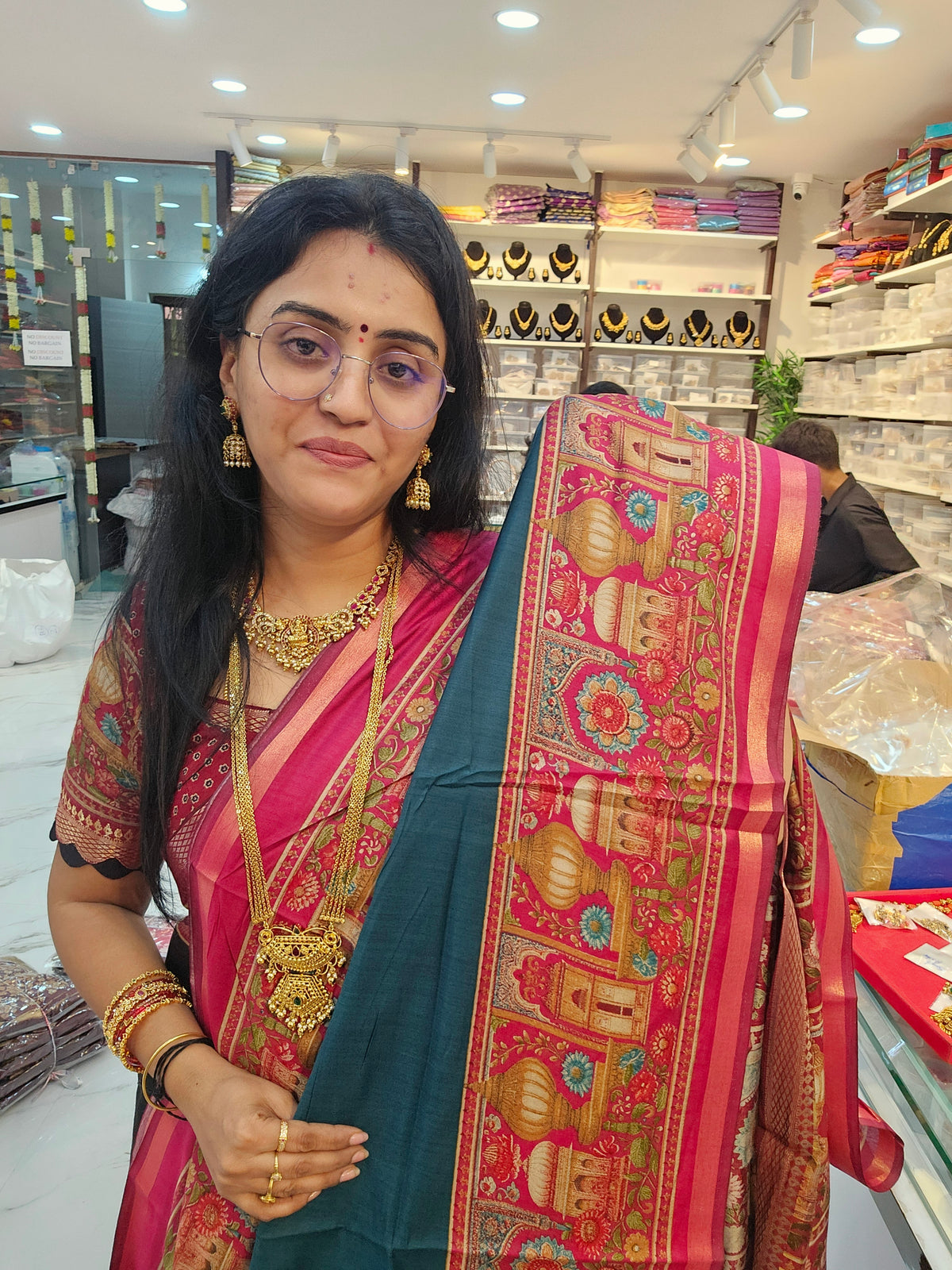 Saree un stiched blouse code SLS 732