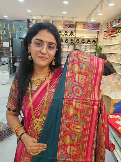Saree un stiched blouse code SLS 732