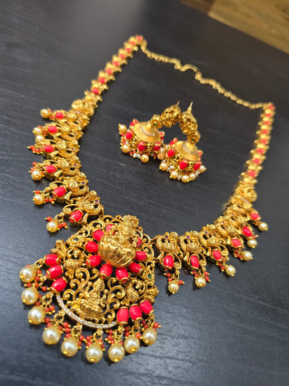 Long set with earrings code SLS 582J