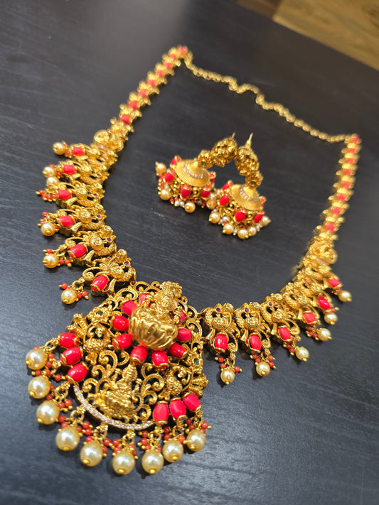 Long set with earrings code SLS 582J