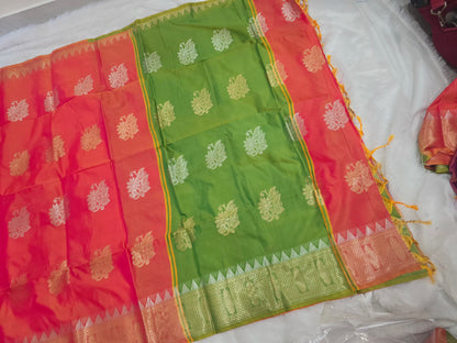 Saree un stiched blouse code SLS 385