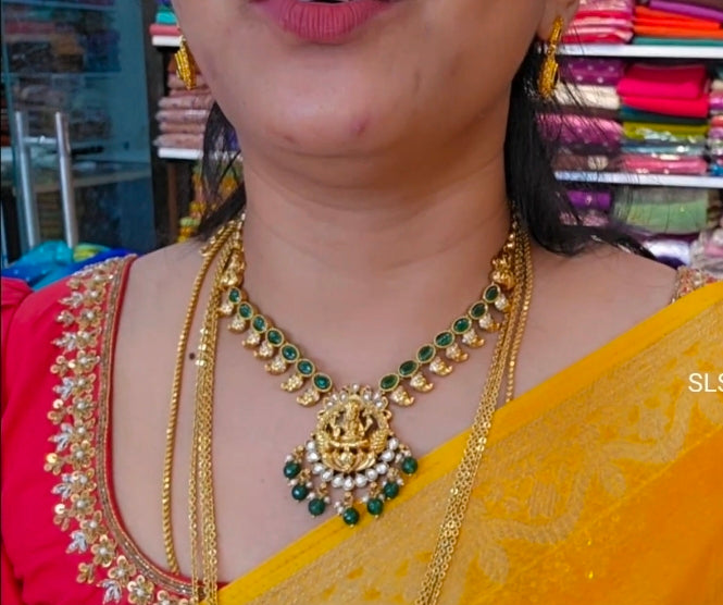 Neck set with earrings code SLS 611