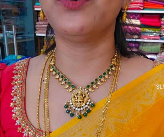 Neck set with earrings code SLS 611