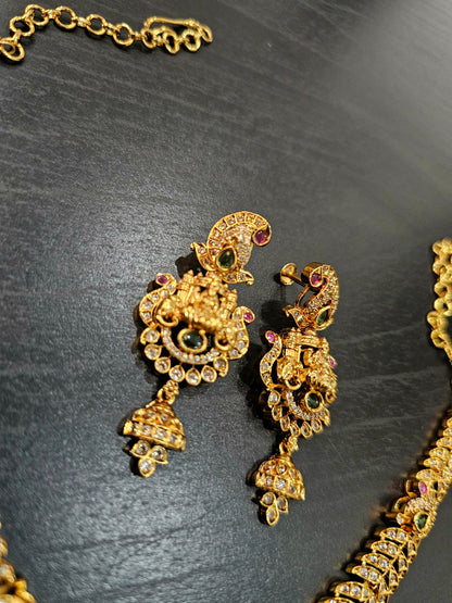 Neck set with earrings code SLS 536J
