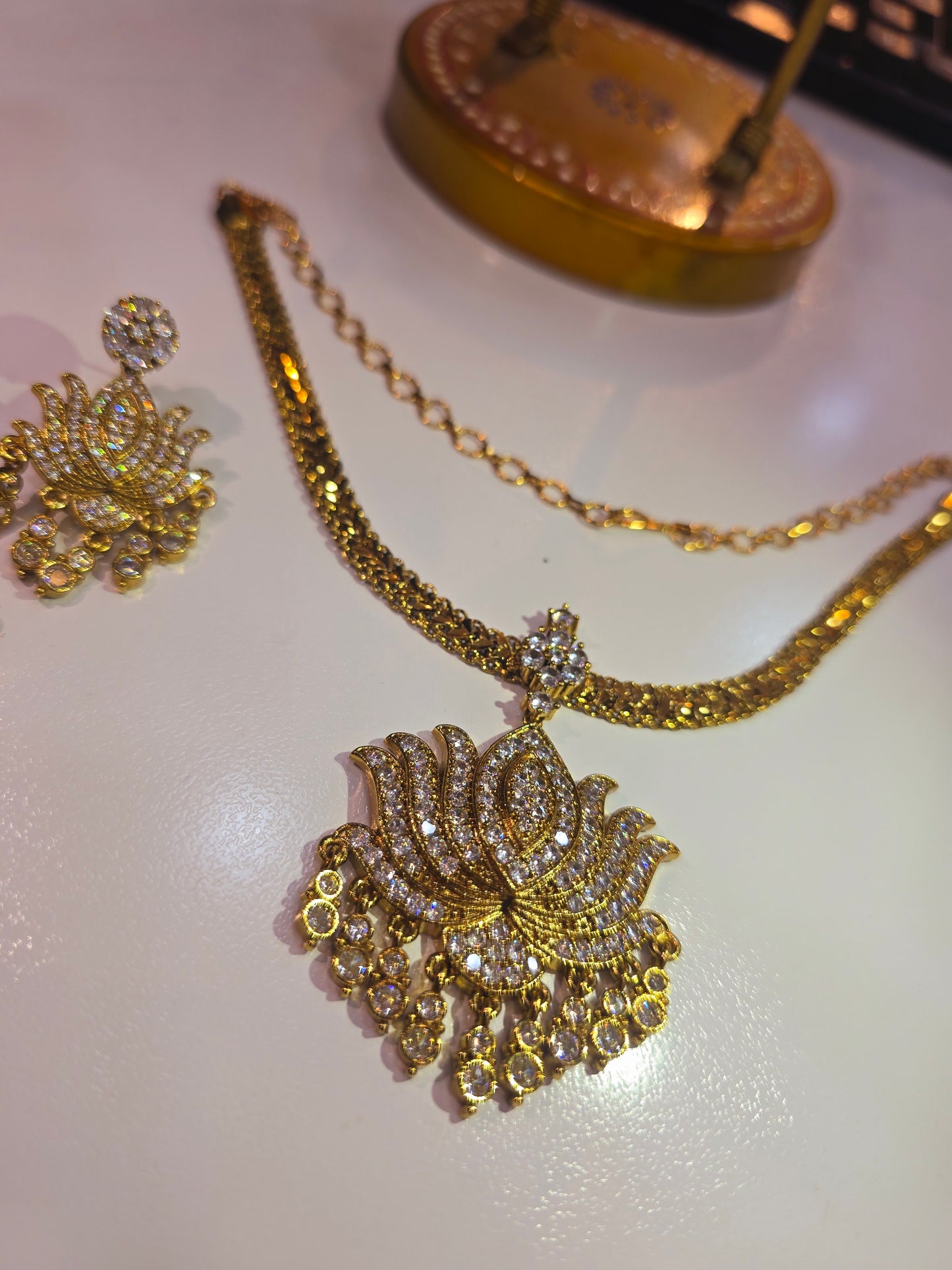 Neck set with earrings Code SLS 351 J