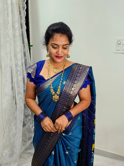 Saree un stiched blouse code SLS 493
