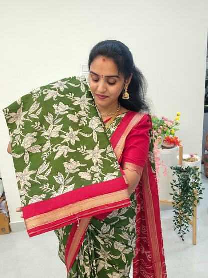 Saree un stitched blouse - SLS77